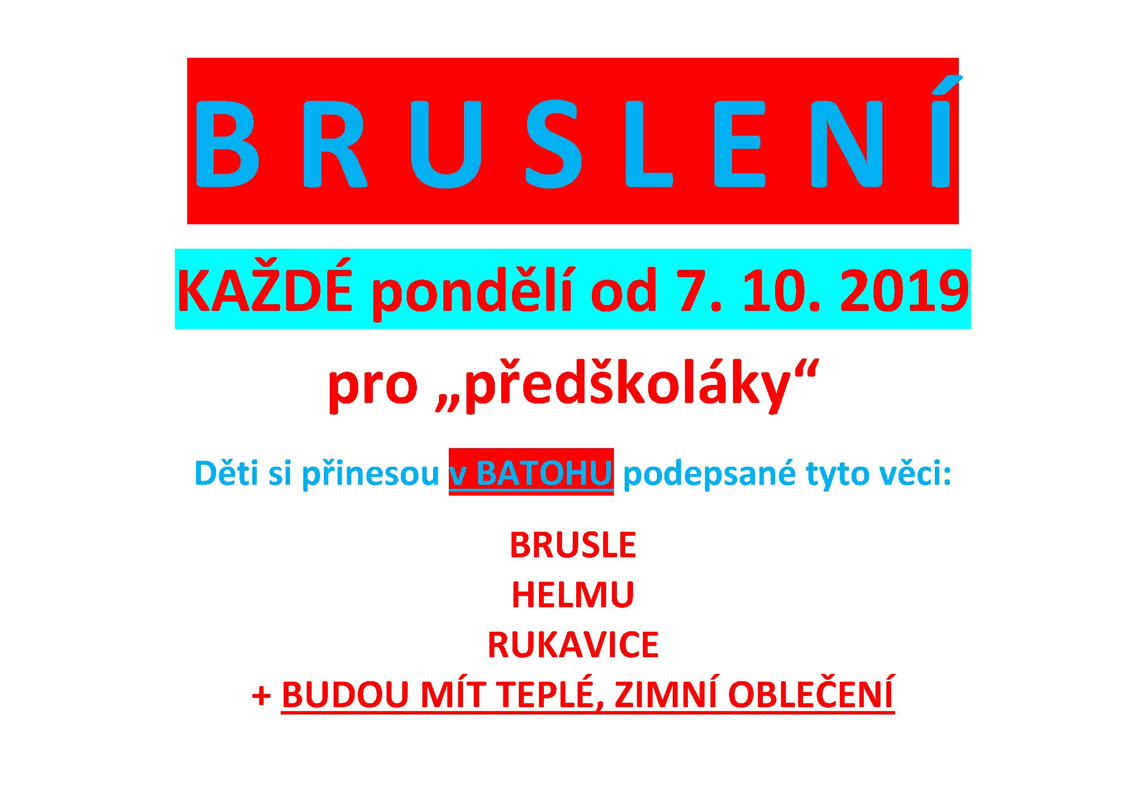 BRUSLENI 2019 plakat